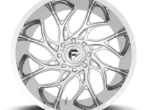 Aluminum Wheels 24X12 Runner D740 6 On 135 Chrome 87.1 Bore -44 Offset Fuel Off Road Wheels