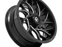 Aluminum Wheels 22X7 Runner UTV D741 4 On 137 Gloss Black Milled 110.2 Bore 0 Offset Fuel Off Road Wheels