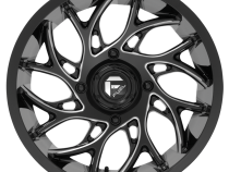 Aluminum Wheels 22X7 Runner UTV D741 4 On 137 Gloss Black Milled 110.2 Bore 0 Offset Fuel Off Road Wheels