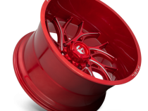 Aluminum Wheels 20X9 Runner D742 6 On 135 Candy Red Milled 87.1 Bore 1 Offset Fuel Off Road Wheels