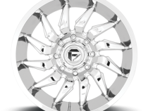 Aluminum Wheels 20X10 Saber D743 5 On 139.7 Chrome 78 Bore -18 Offset Fuel Off Road Wheels