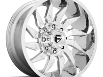 Aluminum Wheels 24X12 Saber D743 6 On 135 Chrome 87.1 Bore -44 Offset Fuel Off Road Wheels