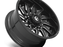 Aluminum Wheels 22X12 Saber D744 5 On 127 Gloss Black Milled 71.5 Bore -44 Offset Fuel Off Road Wheels