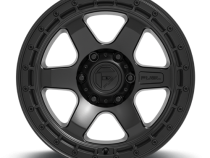 Aluminum Wheels 17X9 Block D750 5 On 127 Matte Black/Black Ring 71.5 Bore 1 Offset 6 Spoke Fuel Off Road Wheels