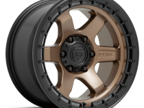 Aluminum Wheels 18X9 Block D751 5 On 127 Matte Bronze/Black Ring 71.5 Bore -12 Offset 6 Spoke Fuel Off Road Wheels