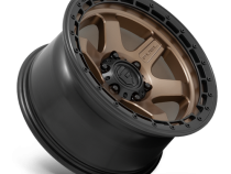 Aluminum Wheels 18X9 Block D751 5 On 127 Matte Bronze/Black Ring 71.5 Bore -12 Offset 6 Spoke Fuel Off Road Wheels