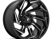 Aluminum Wheels 22X12 Reaction D753 5 On 114.3/5 On 127 Gloss Black/Milled 78 Bore -44 Offset Fuel Off Road Wheels