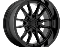 Aluminum Wheels 18X9 Clash 6 D760 6 On 120 Gloss Black 67.06 Bore 1 Offset Multi Spoke Fuel Off Road Wheels