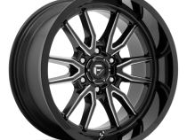 Aluminum Wheels 20X9 Clash 6 D761 6 On 135 Gloss Black Milled 87.1 Bore 1 Offset Multi Spoke Fuel Off Road Wheels