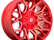Aluminum Wheels 22X12 Twitch D771 5 On 114.3/5 On 127 Candy Red Milled 78 Bore -44 Offset Fuel Off Road Wheels