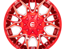 Aluminum Wheels 22X12 Twitch D771 5 On 114.3/5 On 127 Candy Red Milled 78 Bore -44 Offset Fuel Off Road Wheels