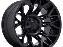 Aluminum Wheels 22X10 Twitch D772 5 On 114.3/5 On 127 Blackout 78 Bore -18 Offset Fuel Off Road Wheels
