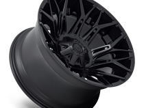 Aluminum Wheels 22X10 Twitch D772 5 On 114.3/5 On 127 Blackout 78 Bore -18 Offset Fuel Off Road Wheels