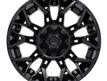 Aluminum Wheels 22X10 Twitch D772 5 On 114.3/5 On 127 Blackout 78 Bore -18 Offset Fuel Off Road Wheels