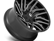 Aluminum Wheels 22X12 Typhoon D773 5 On 114.3/5 On 127 Gloss Black/Milled 78 Bore -44 Offset Fuel Off Road Wheels
