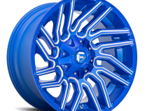 Aluminum Wheels 22X10 Typhoon D774 5 On 114.3/5 On 127 Anodized Blue Milled 78 Bore -18 Offset Fuel Off Road Wheels