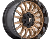 Aluminum Wheels 22X12 Arc D797 5 On 114.3/5 On 127 Platinum Bronze/Black Lip 78.1 Bore -44 Offset Fuel Off Road Wheels