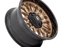 Aluminum Wheels 22X12 Arc D797 5 On 114.3/5 On 127 Platinum Bronze/Black Lip 78.1 Bore -44 Offset Fuel Off Road Wheels