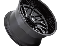 Aluminum Wheels 22X12 Hurricane D807 5 On 127 Gloss Black Milled 71.5 Bore -44 Offset Fuel Off Road Wheels