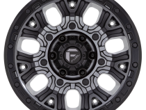 Aluminum Wheels 20X10 Traction D825 5 On 127 Gunmetal Gray/Black Ring 71.5 Bore -18 Offset Fuel Off Road Wheels