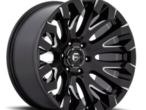 Aluminum Wheels 20X9 Quake D828 5 On 114.3 Gloss Black Milled 72.56 Bore 1 Offset Fuel Off Road Wheels