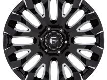 Aluminum Wheels 20X9 Quake D828 5 On 114.3 Gloss Black Milled 72.56 Bore 1 Offset Fuel Off Road Wheels