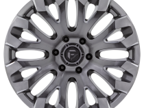 Aluminum Wheels 18X9 Quake D830 5 On 114.3 Platinum Gray 72.56 Bore 1 Offset Fuel Off Road Wheels