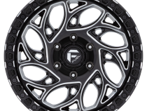 Aluminum Wheels 15X8 Runner OR D840 5 On 114.3 Gloss Black Milled 72.56 Bore -19 Offset Fuel Off Road Wheels