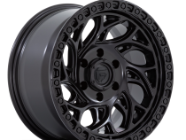 Aluminum Wheels 18X9 Runner OR D852 5 On 127 Blackout 71.5 Bore 1 Offset Fuel Off Road Wheels