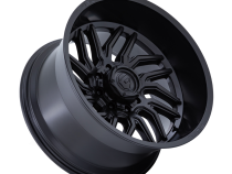 Aluminum Wheels 22X12 Hurricane D864 6 On 135 Blackout 87.1 Bore -44 Offset Fuel Off Road Wheels