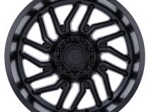 Aluminum Wheels 22X12 Hurricane D864 6 On 135 Blackout 87.1 Bore -44 Offset Fuel Off Road Wheels
