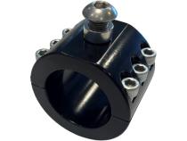 Apex Chassis Heavy Duty Stabilizer Clamp Black 1.75 Inch ID Fits: Fox ATS