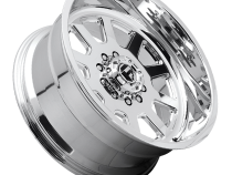 Dually Wheels 22X12 FF09D Dually DE09 Super Single PO 10 On 170 Polished 125.1 Bore -50 Offset Front Dually Fuel Off Road Wheels