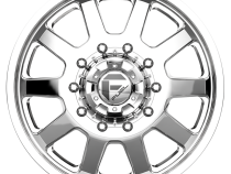 Dually Wheels 22X8.5 FF09D Dually DE09 PO 10 On 225 Polished 170.1 Bore 105 Offset Front Dually Fuel Off Road Wheels