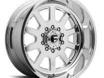 Dually Wheels 24X12 FF09D Dually DE09 Super Single PO 10 On 170 Polished 125.1 Bore -50 Offset Front Dually Fuel Off Road Wheels