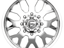 Dually Wheels 20X8.25 FF19D Dually DE19 PO 10 On 225 Polished 170.1 Bore 105 Offset Front Dually Fuel Off Road Wheels
