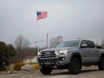 2016-Present Toyota Tacoma Center Stubby Front Bumper Fishbone Offroad