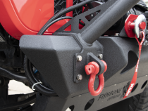 Jeep JL/Gladiator Front Winch Bumper for 18-Pres Wrangler JL/Gladiator Black Powdercoat Fishbone Offroad