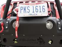 Jeep JL/Gladiator Front Winch Bumper for 18-Pres Wrangler JL/Gladiator Black Powdercoat Fishbone Offroad