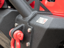 Jeep JL/Gladiator Front Winch Bumper for 18-Pres Wrangler JL/Gladiator Black Powdercoat Fishbone Offroad