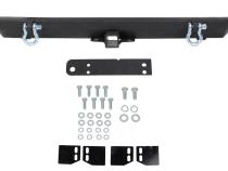 Jeep YJ/TJ Rear Bumper with Receiver For 87-06 YJ Wrangler TJ Wrangler Fishbone Offroad