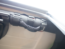 Paracord Grab Handles w/Three Straps Black Fishbone Offroad