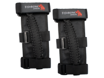 Paracord Grab Handles w/Three Straps Black Fishbone Offroad