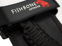 Paracord Grab Handles w/Three Straps Black Fishbone Offroad