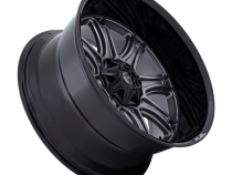 Aluminum Wheels 20X10 Darkstar FC853AB 5 On 114.3/5 On 127 Matte Gunmetal Gray/Black Lip 78.1 Bore -18 Offset Fuel Off Road Wheels