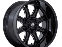 Aluminum Wheels 20X10 Darkstar FC853BE 5 On 114.3/5 On 127 Gloss Black/Milled 78.1 Bore -18 Offset Fuel Off Road Wheels