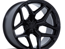 Aluminum Wheels 18X9 Flux 6 FC854BX 6 On 135 Gloss Black 87.1 Bore 1 Offset Fuel Off Road Wheels