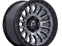 Aluminum Wheels 20X10 Rincon SBL FC857AB 5 On 127 Matte Gunmetal Gray Matte Black Lip 71.5 Bore -18 Offset Fuel Off Road Wheels