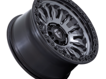 Aluminum Wheels 20X10 Rincon SBL FC857AB 5 On 127 Matte Gunmetal Gray Matte Black Lip 71.5 Bore -18 Offset Fuel Off Road Wheels