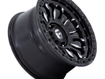Aluminum Wheels 20X9 Rincon SBL FC857BE 5 On 127 Gloss Black Milled 71.5 Bore 1 Offset Fuel Off Road Wheels